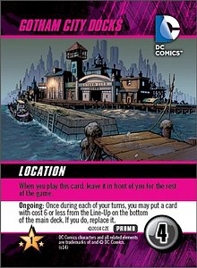 DC Comics Deck-Building Game: Gotham City Docks Promo