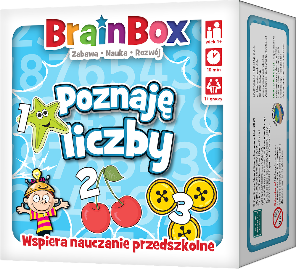 BrainBox: Poznaję liczby