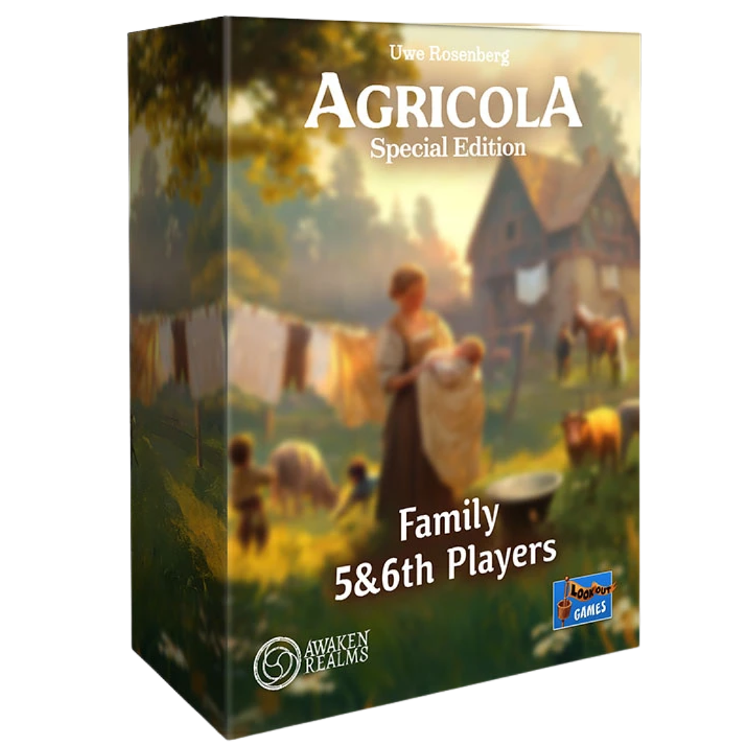Agricola: Edycja specjalna - Trójwymiarowe figurki rodziny - Zestaw 5. i 6. gracza