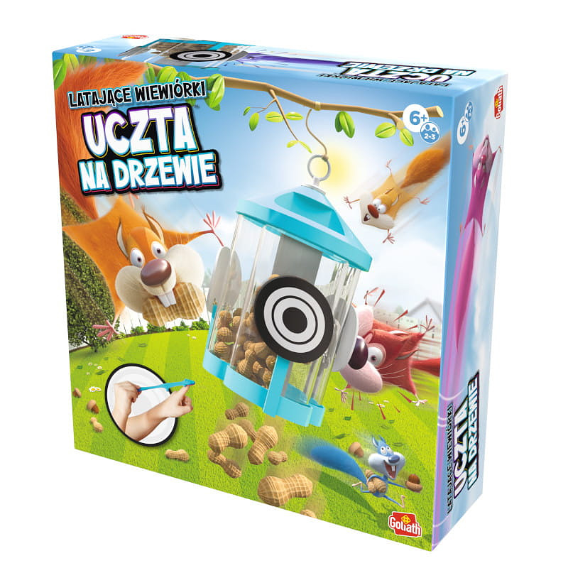 Latające wiewiórki: Uczta na drzewie