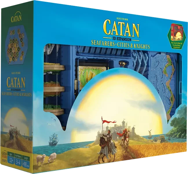 CATAN: 3D Expansions – Seafarers + Cities & Knights