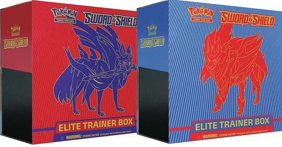 Pokemon TCG: Sword and Shield - Elite Trainer Box (Display 10szt.)