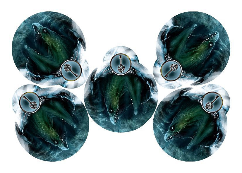 Abyss: Key Monster Tokens