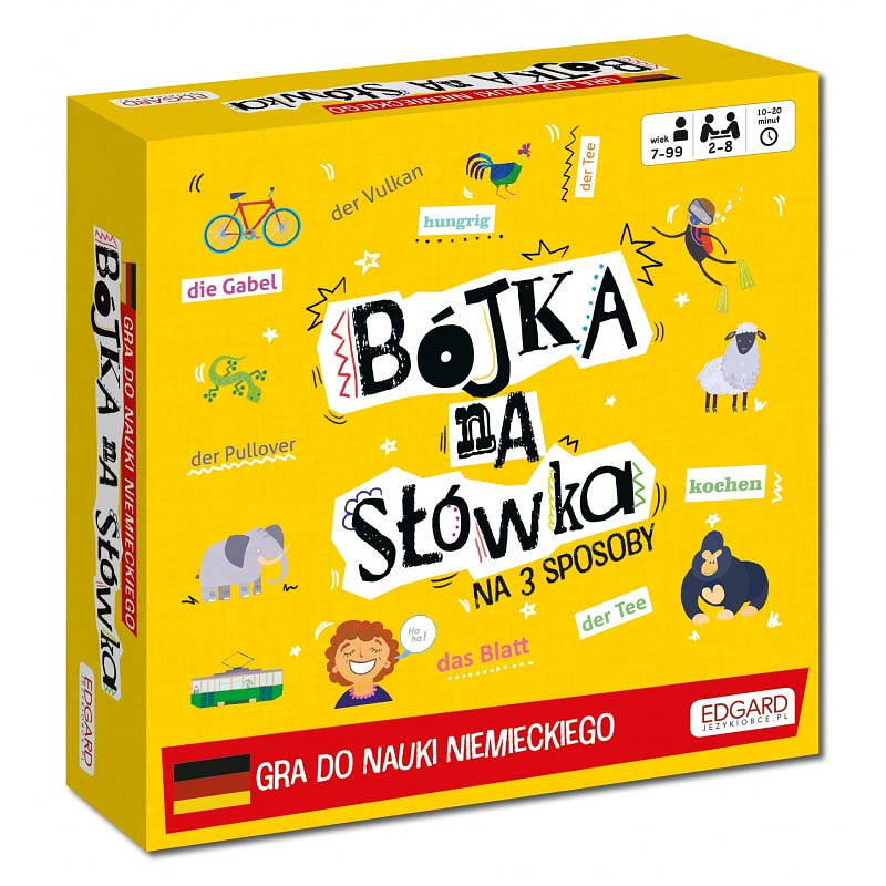Bójka na słówka: Gra do nauki języka niemieckiego