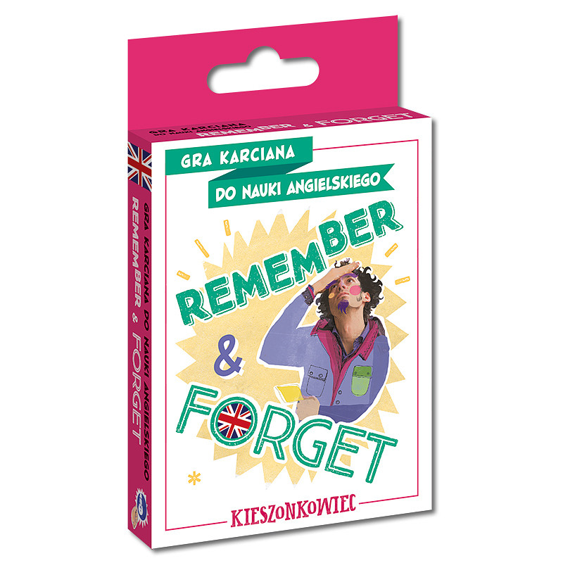 Kieszonkowiec: Remember & Forget - Gra karciana do nauki angielskiego