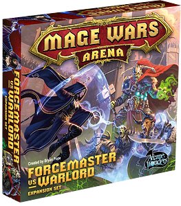 Mage Wars Arena: Forcemaster vs Warlord Expansion Set