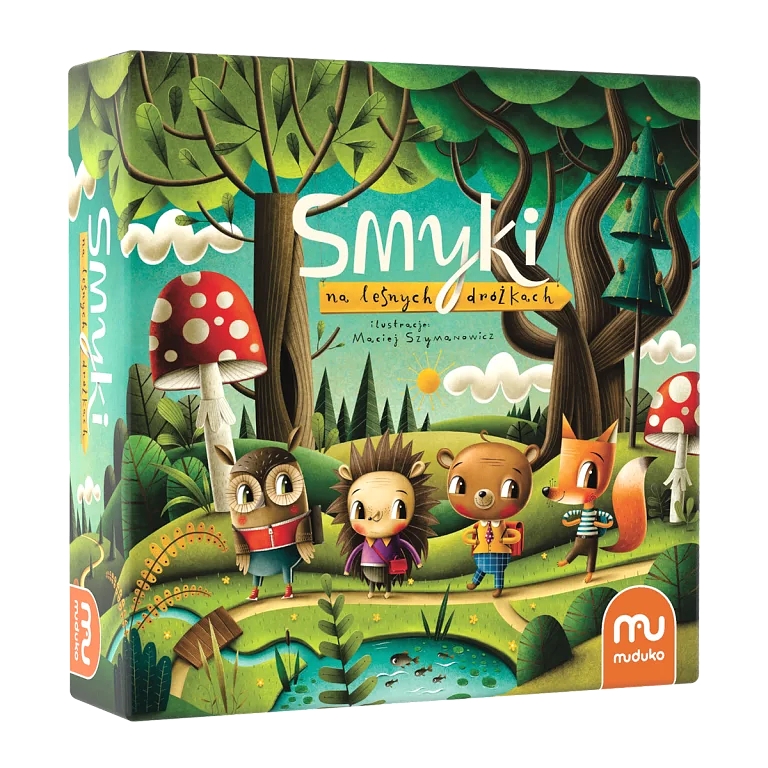 Smyki na leśnych dróżkach