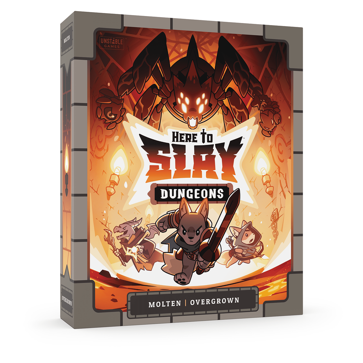 Here to Slay DUNGEONS: Molten | Overgrown