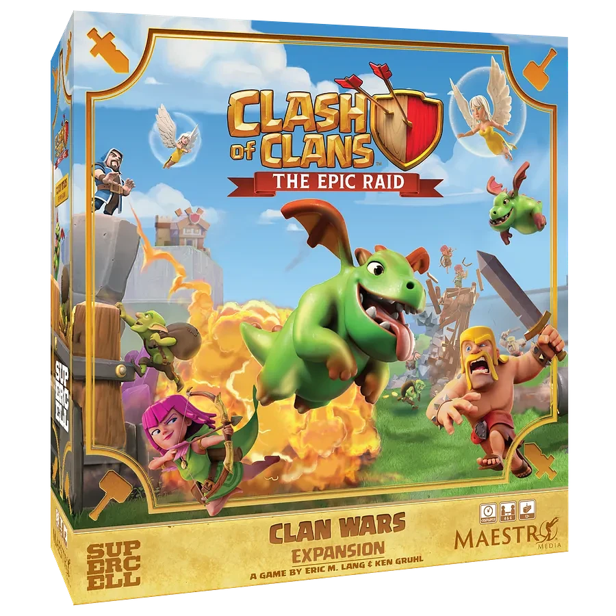 Clash of Clans: The Epic Raid - Clan Wars Expansion