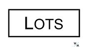 Lots: A Game of Weights and Measures