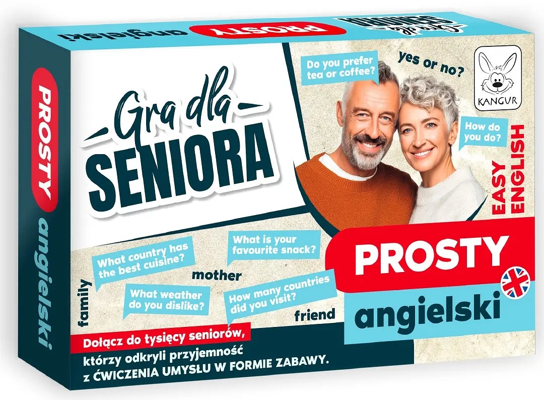 Gra dla seniora: Prosty angielski