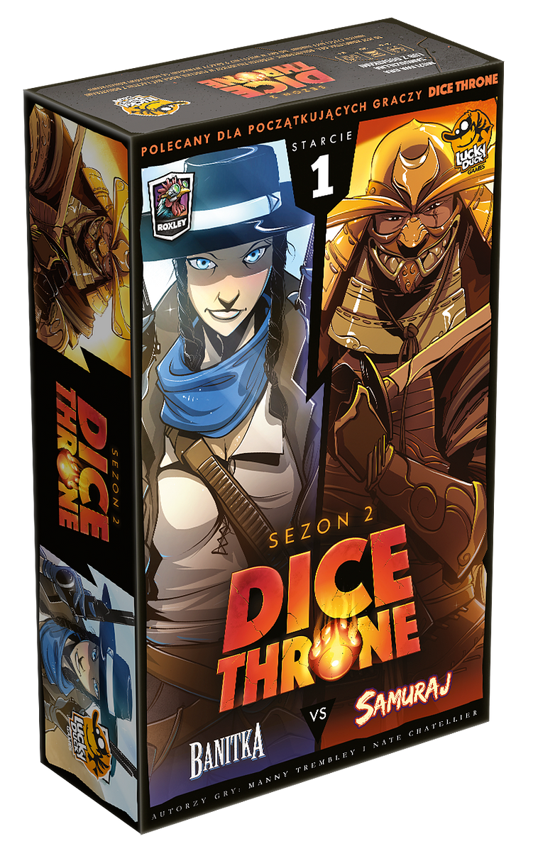 Dice Throne: Starcie 1 – Banitka vs Samuraj (Sezon 2)