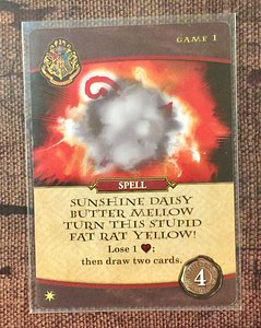 Harry Potter: Hogwarts Battle – Spell: Sunshine Daisy, Butter Mellow, Turn This Stupid Fat Rat Yellow!