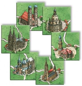 Carcassonne: German Cathedrals