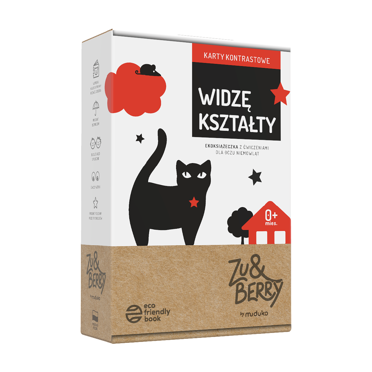 Karty kontrastowe: Widzę kształty