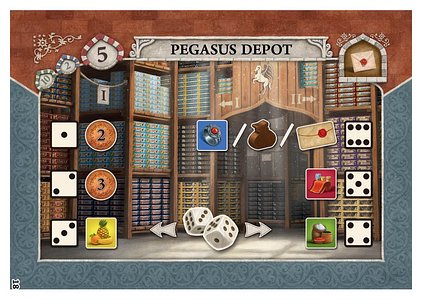 Istanbul: Pegasus Depot Mini Expansion