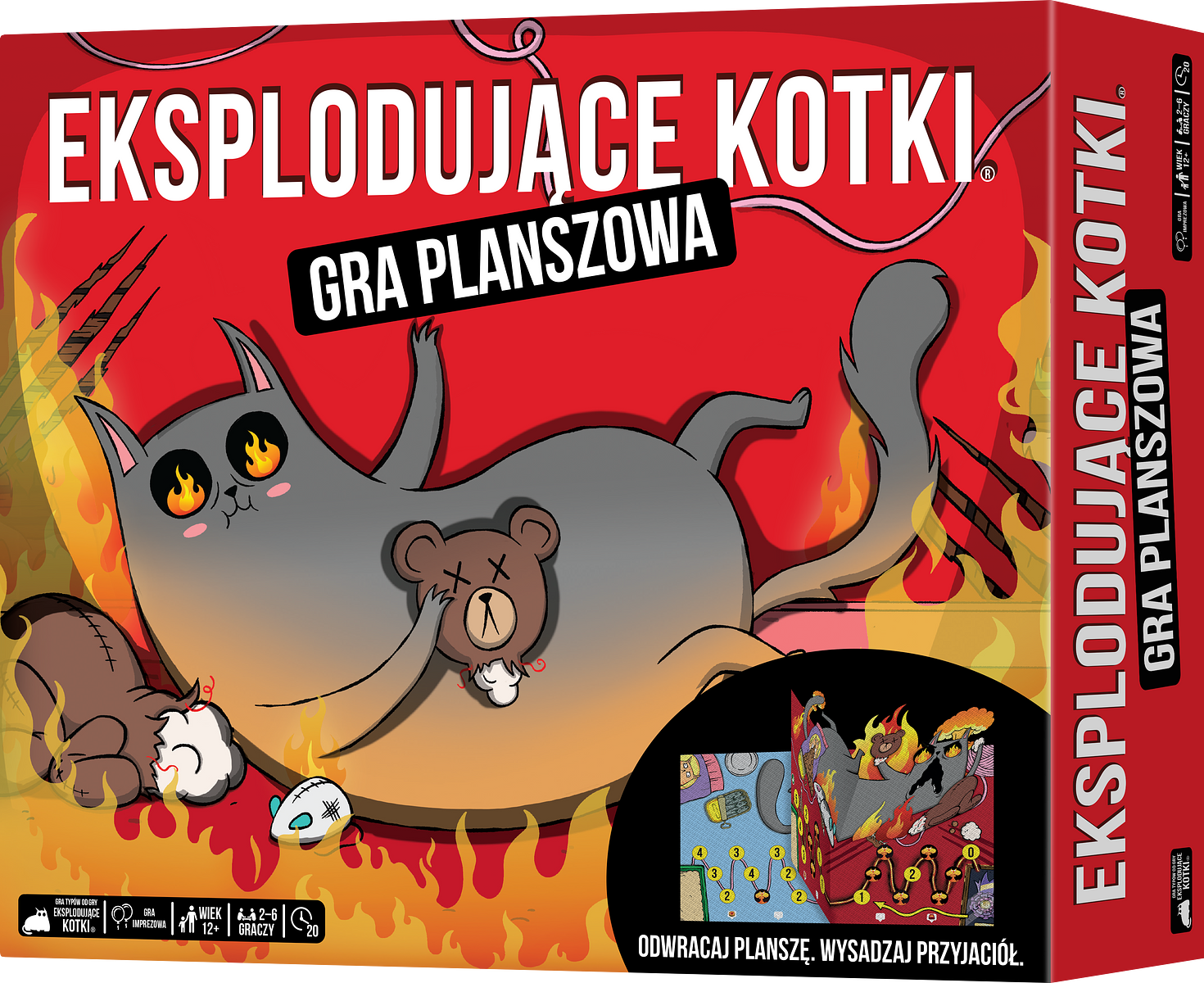 Eksplodujące kotki: Gra planszowa