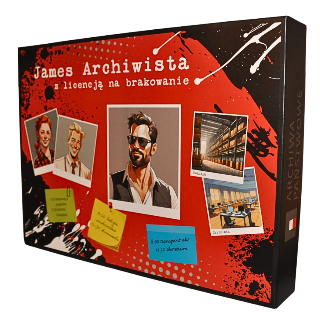 James Archiwista z licencją na brakowanie