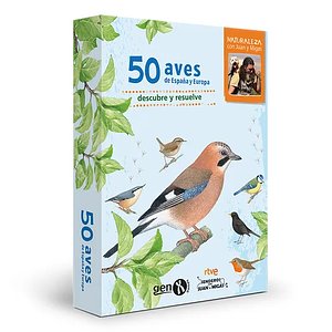 50 Aves de España y Europa: Naturaleza con Juan y Migas