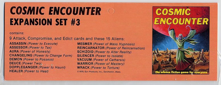 Cosmic Encounter: Expansion Set #3