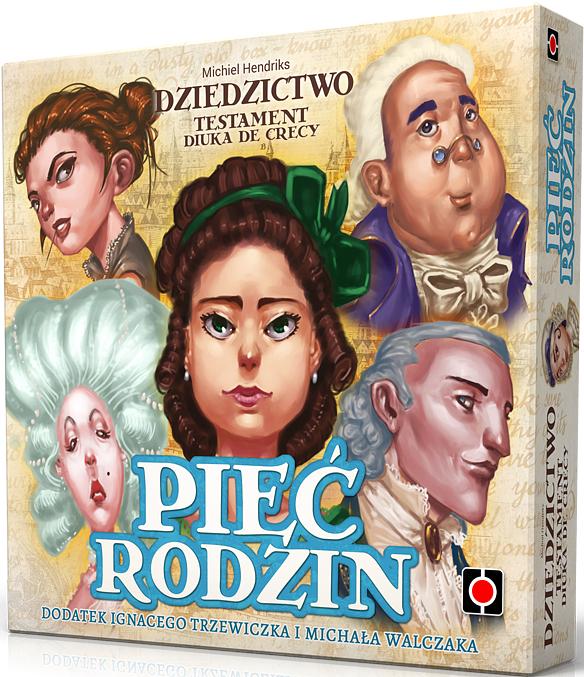 Dziedzictwo: Testament Diuka de Crecy - 5 Rodzin