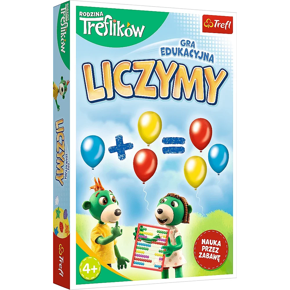 Gra edukacyjna: Liczymy (Rodzina Treflików)