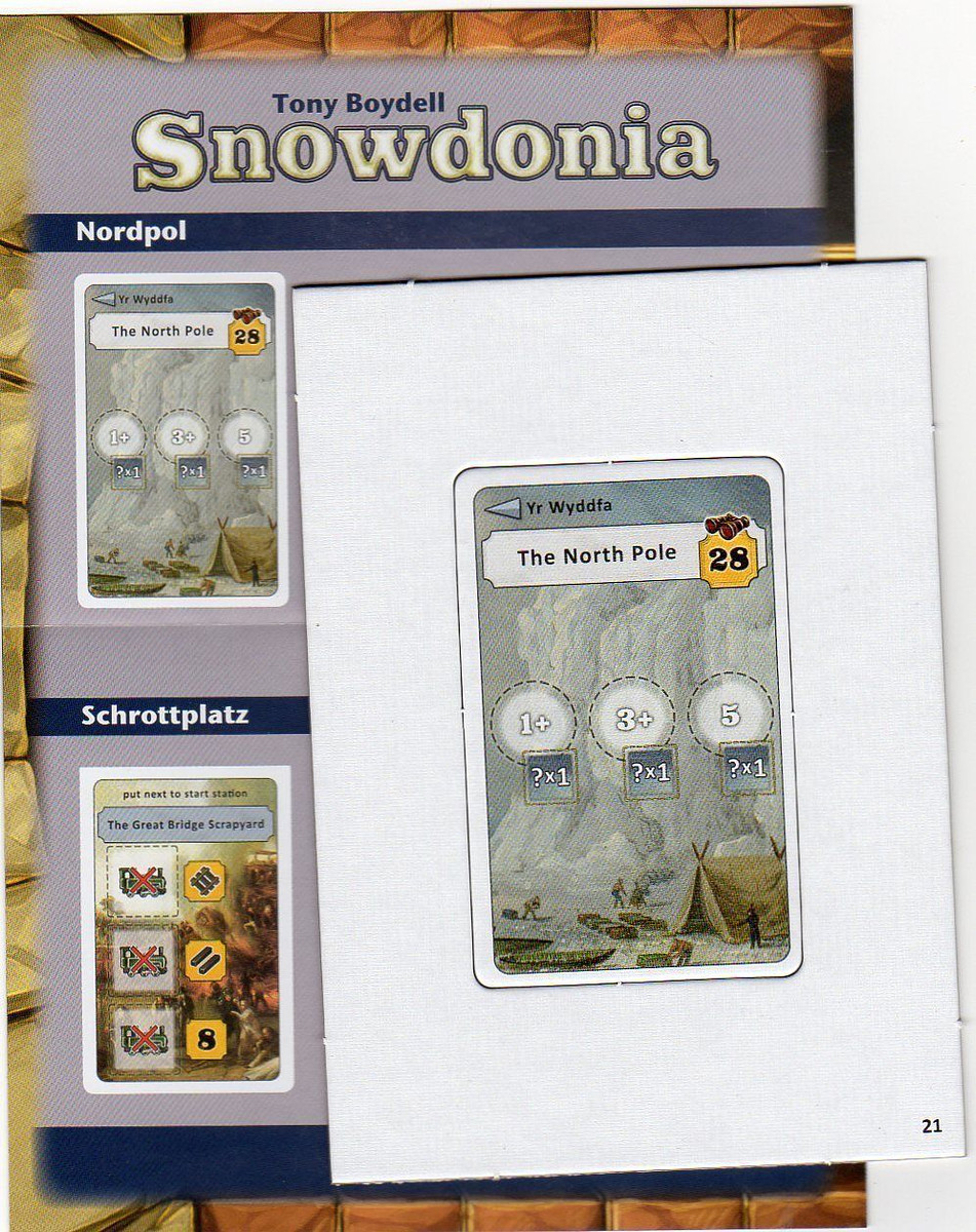 Snowdonia: The North Pole & The Great Bridge Scrapyard Promo Tile