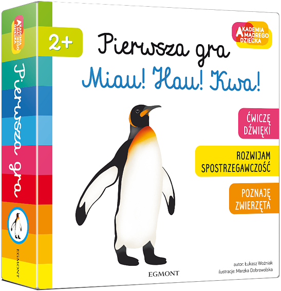 Pierwsza gra: Miau! Hau! Kwa!