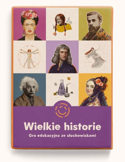Wielkie historie. Edukacyjna gra kraciana 5 w 1