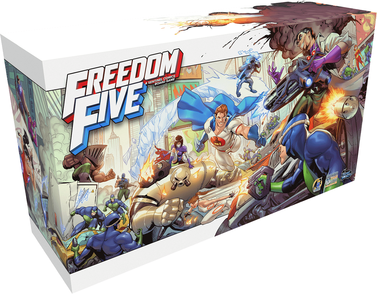 Freedom Five: A Sentinel Comics Board Game