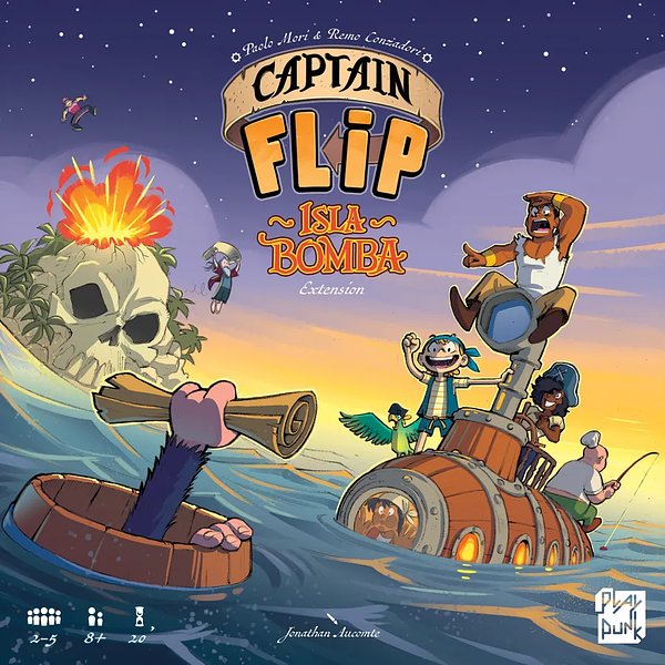 Captain Flip: Isla Bomba