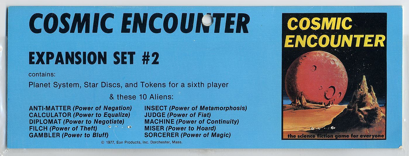 Cosmic Encounter: Expansion Set #2
