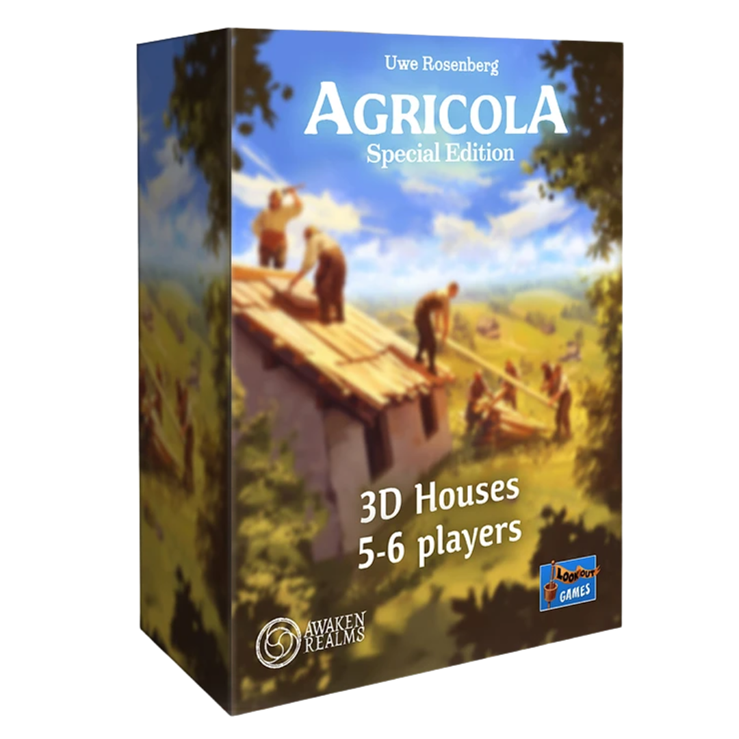 Agricola: Edycja specjalna - Trójwymiarowe domy - Zestaw 5. i 6. gracza