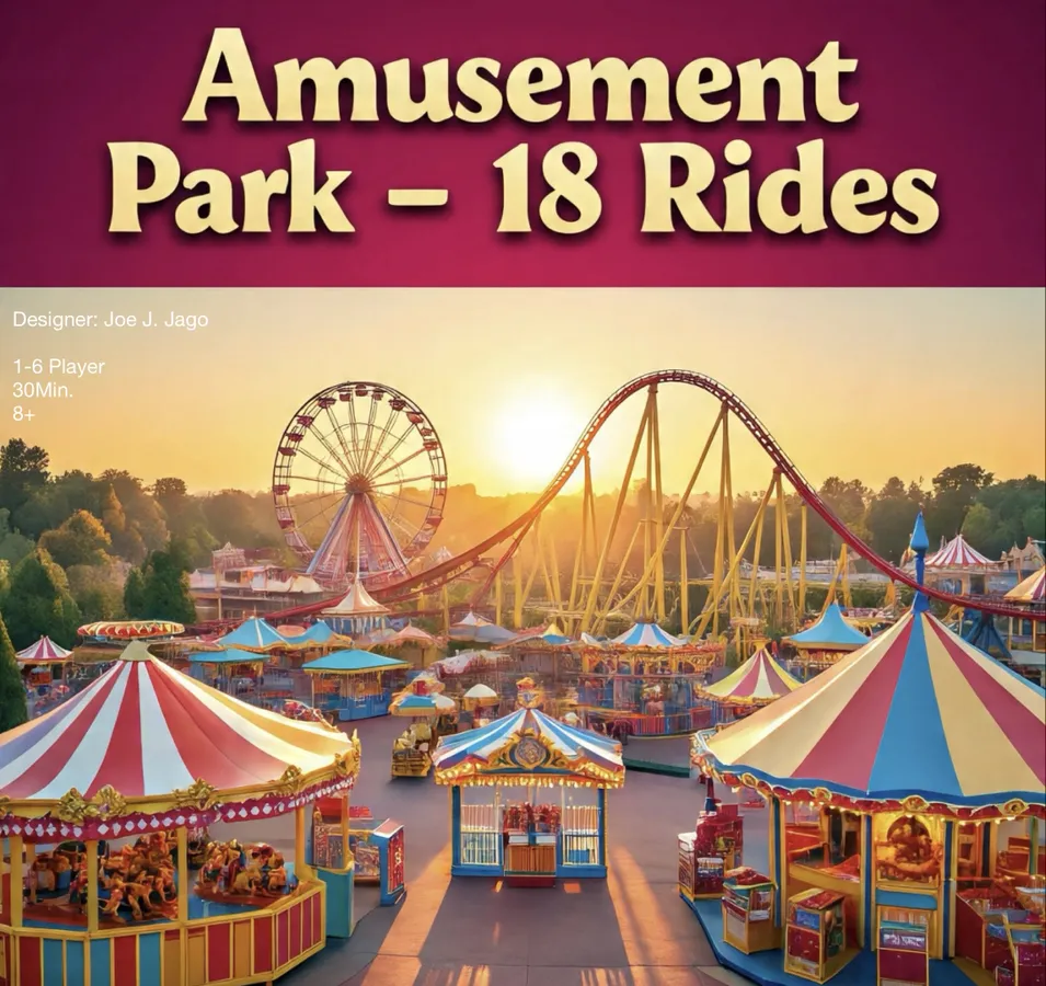 Amusement park 18 rides