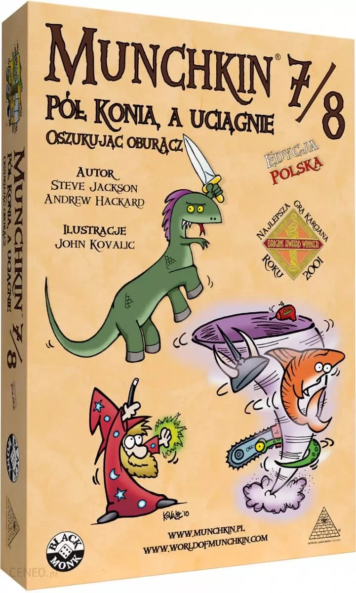 Munchkin 7/8: Pół konia, a uciągnie – Oszukując oburącz