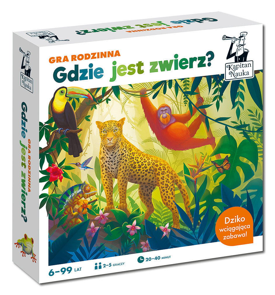 Gra rodzinna: Gdzie jest zwierz?