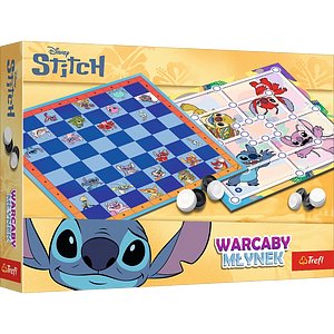 Warcaby i młynek: Lilo & Stitch