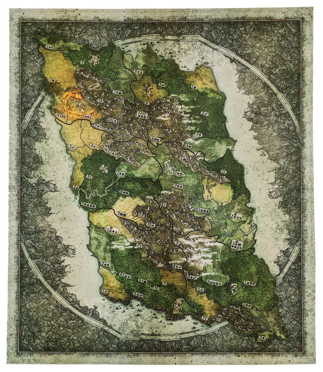 Spirit Island: Expansion Playmat