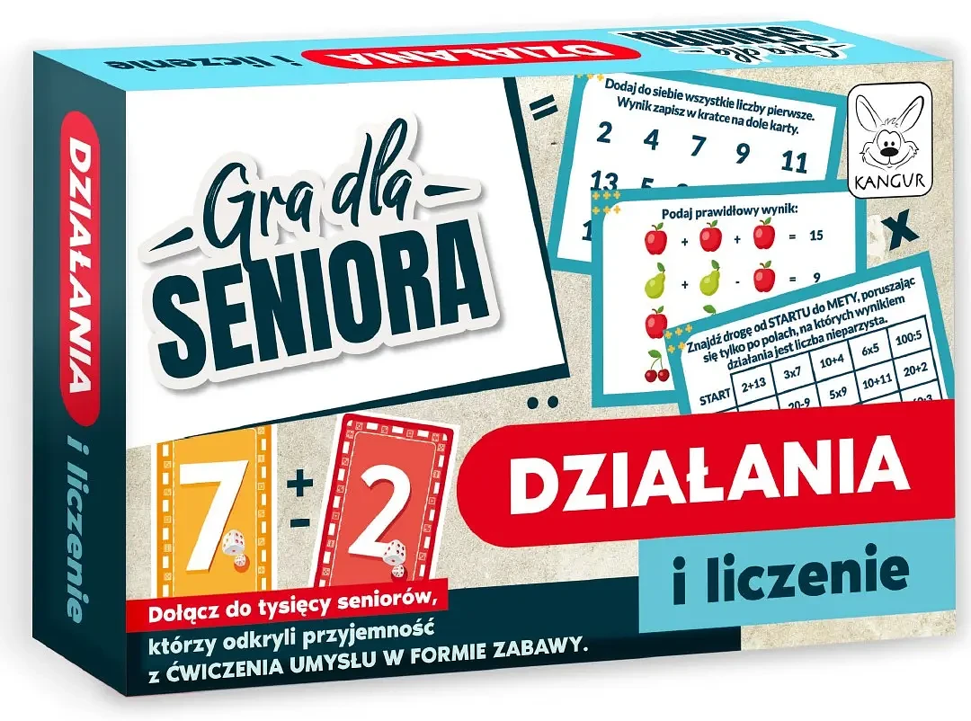 Gra dla seniora: Działania i liczenie