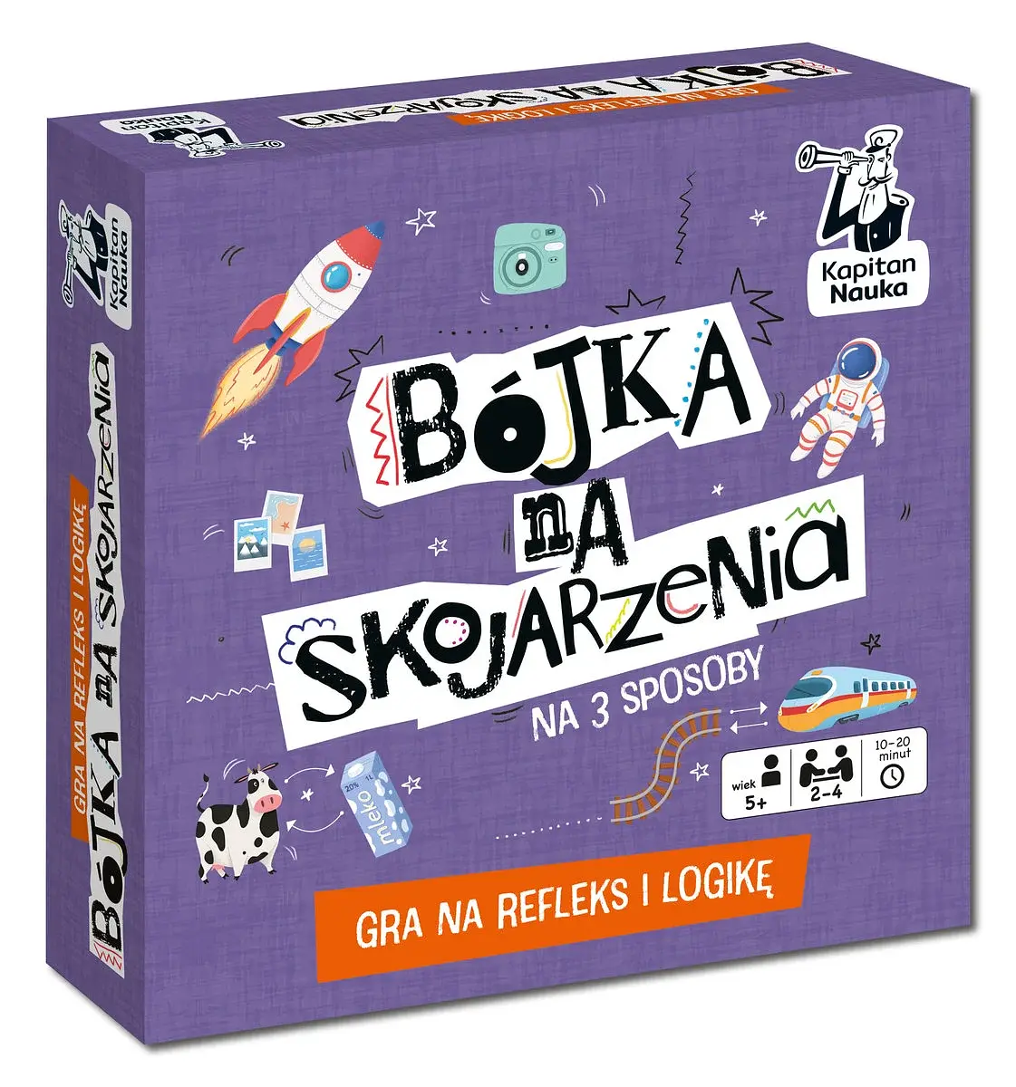 Bójka na skojarzenia: Gra na refleks i logikę