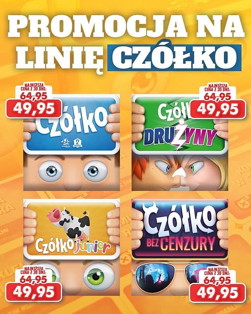Cztery pudełka w niższych cenach