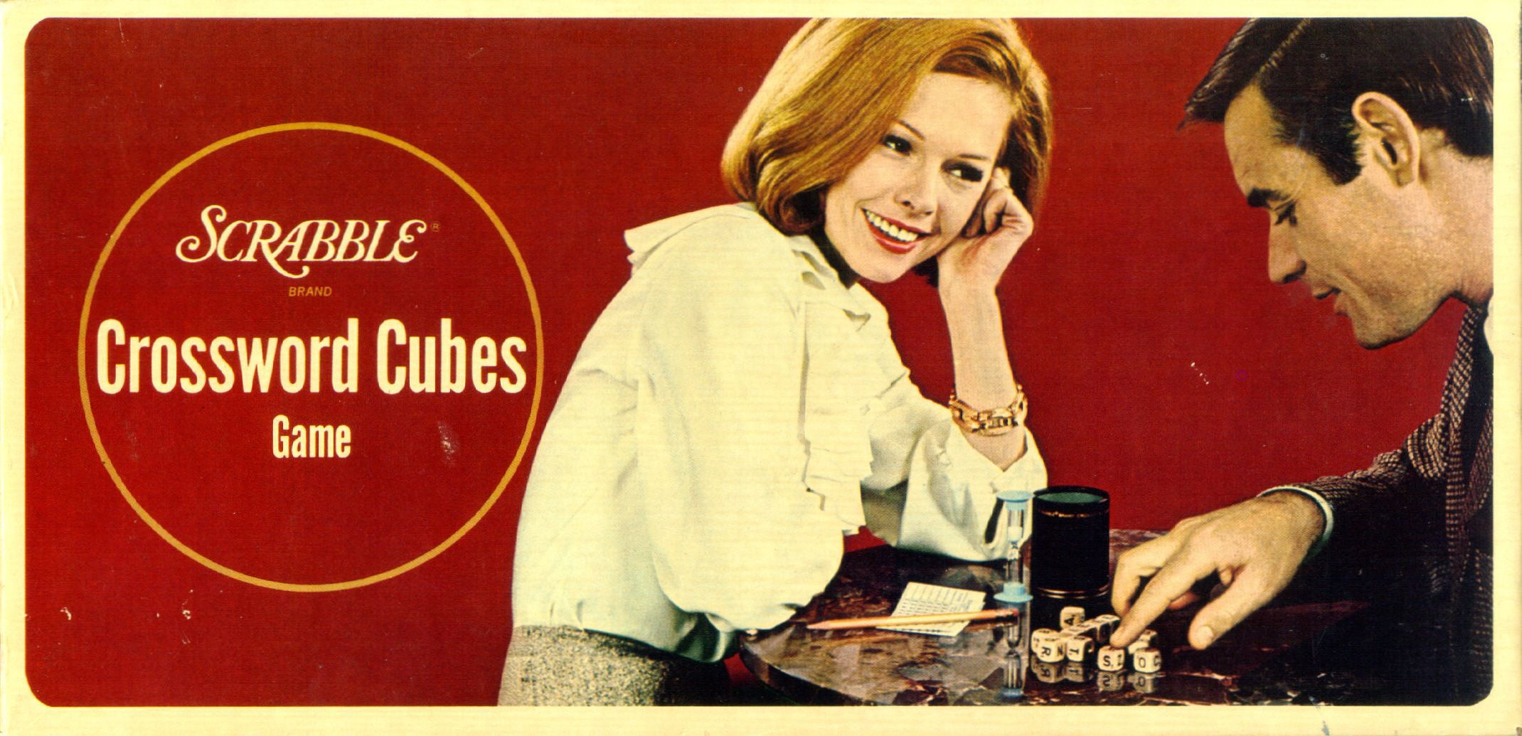 Scrabble Crossword Cubes Game
