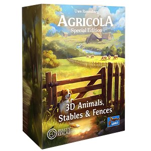 Agricola: Edycja specjalna - Trójwymiarowe zwierzęta, stajnie i płoty