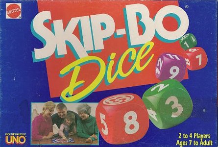 Skip-Bo Dice