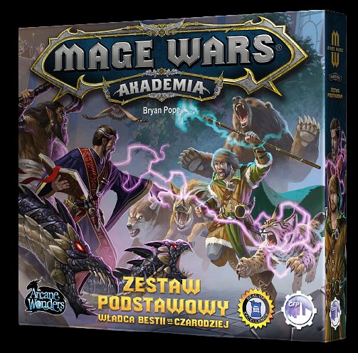 Mage Wars: Akademia - Zestaw podstawowy: Władca bestii vs czarodziej