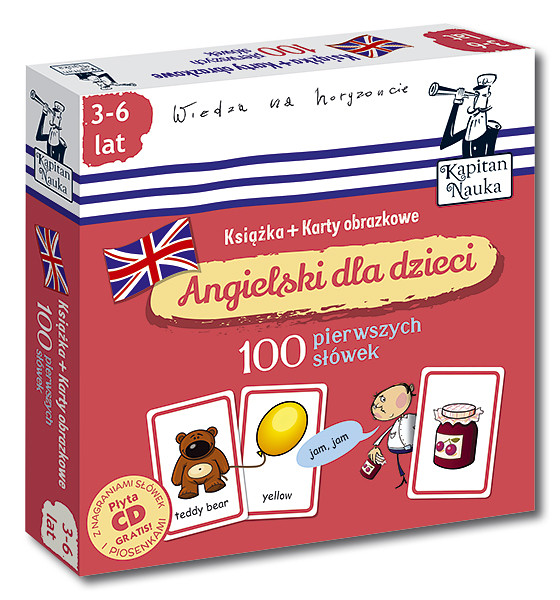 Angielski Dla Dzieci: 100 Pierwszych Słówek