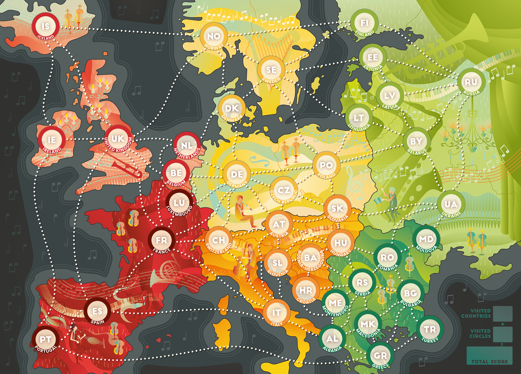 On Tour: European Expansion