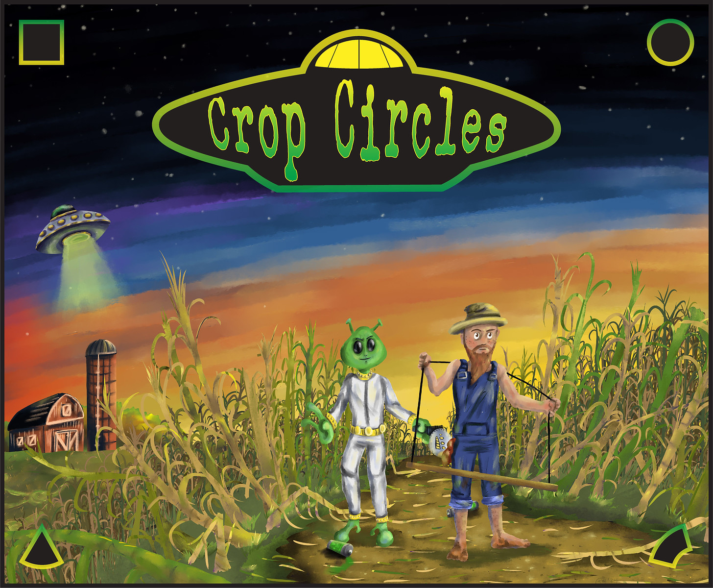 Crop Circles Roll & Write Game