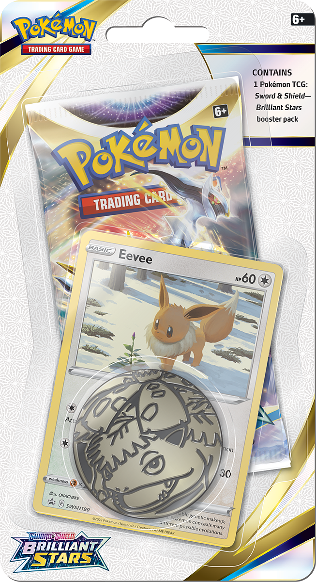 Pokémon TCG: Brilliant Stars Checklane Blister - Eevee