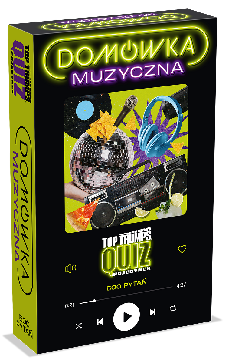 Top Trumps Quiz: Domówka muzyczna